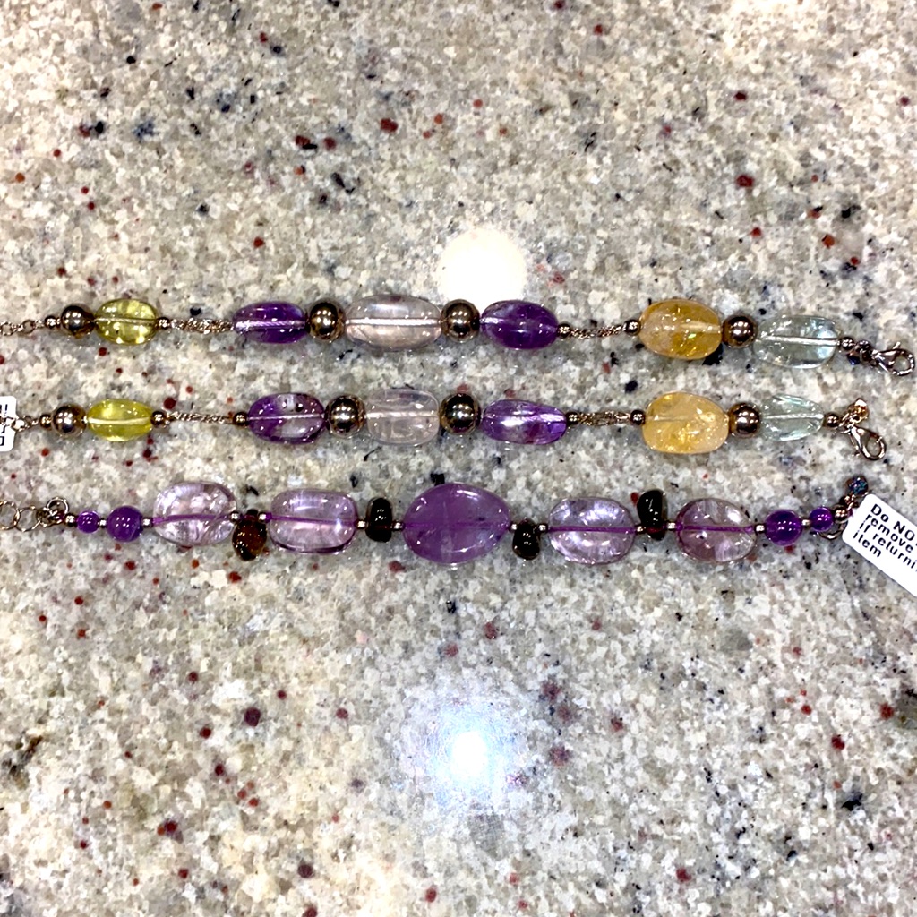 Amethyst Bracelets